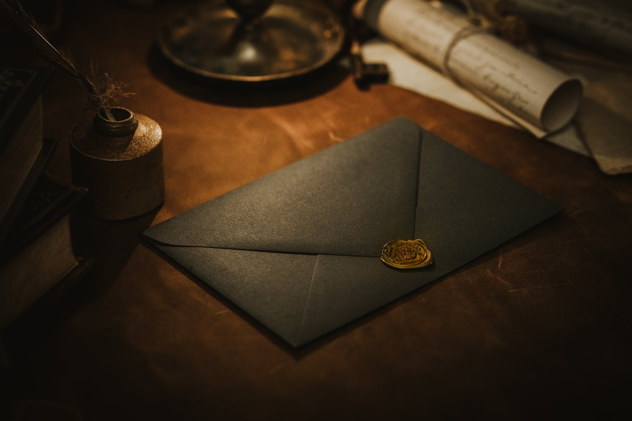 Letters of Ithilien by shirefolktales Monthly Mail Club, Vintage Envelope with Wax Seal, Middle Earth Inspired